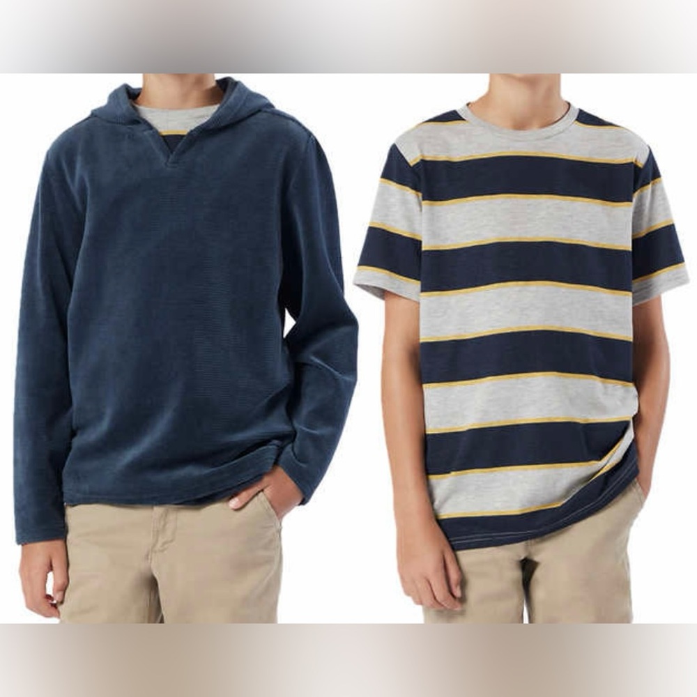 Unionbay Youth Cord Hoodie & Tee